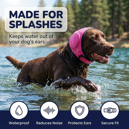 Noise-Reducing Waterproof Dog Ear Muffs
